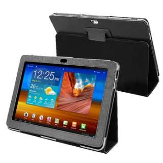   Leather Skin Cover Case+Stand For Samsung Galaxy Tablet 10.1 P7500