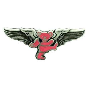  Grateful Dead® Rockwings Pink Dancing Bear Pilot Pin for 