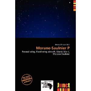  Morane Saulnier P (9786200868992) Emory Christer Books