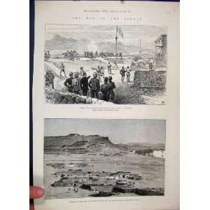  1884 War Soudan Baker Pasha Fort Massowah Korsoko Nile 