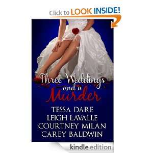 Three Weddings and a Murder Courtney Milan, Carey Baldwin, Tessa Dare 