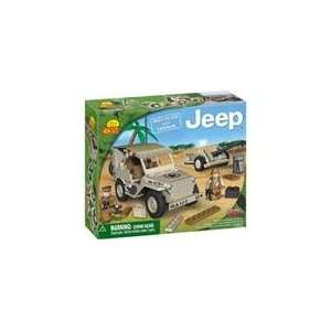  COBI Small Army Jeep Willys Cannon M38 Historical Replica 