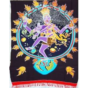  Hindu God Painted Tapestry 44x60