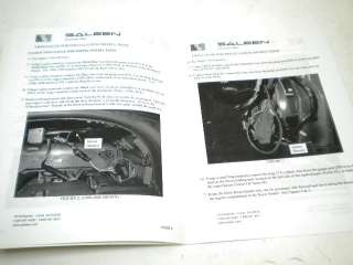 Saleen Mustang Twin Dash Gauge Pod Install Manual 96 04  