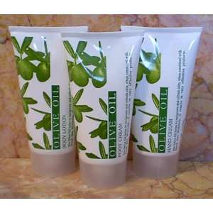  Olive Oil Body Lotion, Hand Cream & Foot Cream Set With 