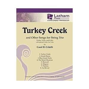  Turkey Creek and Other Songs for String Trio Musical 