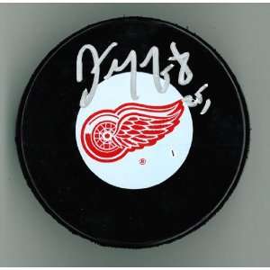 Darren McCarty Autographed Detroit Red Wings Puck