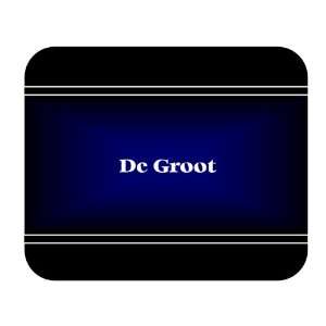    Personalized Name Gift   De Groot Mouse Pad 