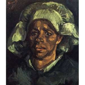 Oil Painting Peasant Woman, Portrait of Gordina de Groot Vincent van