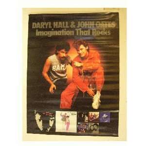  Hall and Oates Poster Daryl John & Imagination That Roc 