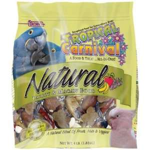 FM Brown Tropical Carnival Natural   Parrot & Macaw   4 lbs (Quantity 
