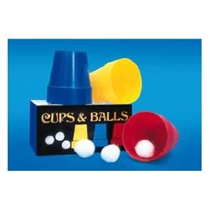  Cups & Balls Close Up Magic Trick Toys & Games