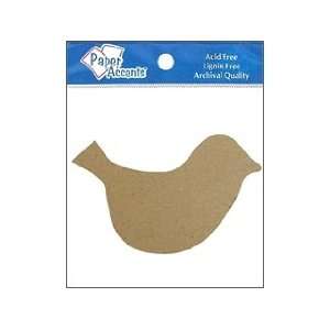  AD Paper Chipboard Shapes 8pc Bird Natural Arts, Crafts 