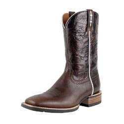   Ariat Mens Hot Iron Boots #10008804 Mission & Saddle Back Brown  