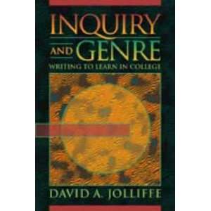  Inquiry and Genre Writing to Learn in College 1st Edition 