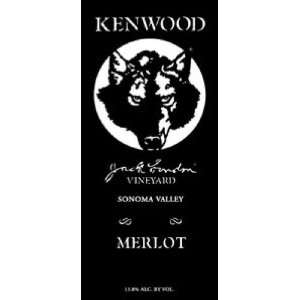  2009 Kenwood Jack London Merlot 750ml Grocery & Gourmet 