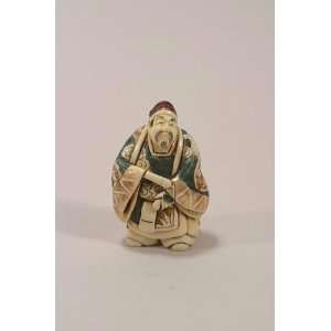  Netsuke Samurai With Kimono