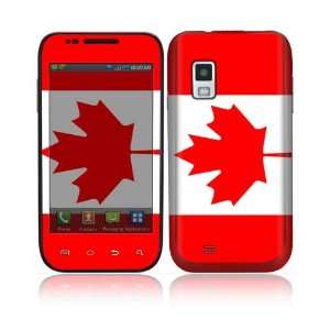  Samsung Mesmerize Decal Skin Stickers   Canadian Flag 