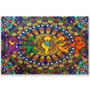  Grateful Dead Tapestry ~ Psychadelic Youtchi Deady Bears 