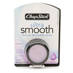  ChapStick Ultra Smooth, Nourish with Vitamin A, Vanilla 