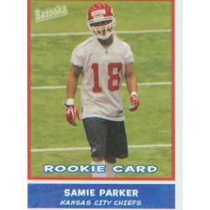  2004 Bazooka 197 Samie Parker Chiefs (RC   Rookie 