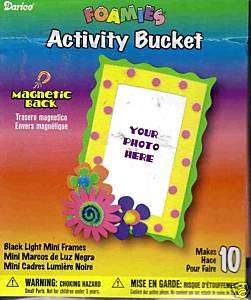 Darice Foamies Activity Bucket Magnetic Foam Frame Kit  