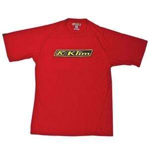  Klim Team Tech T Shirt   2X Large/Red Automotive
