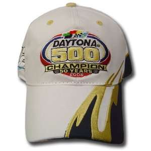RYAN NEWMAN DAYTONA 500 CHAMP WHITE CAP HAT NASCAR ADJ  