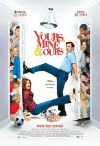 YOURS, MINE and OURS  2005 orig Movie Poster RENE RUSSO  