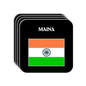  India   MAINA Set of 4 Mini Mousepad Coasters 