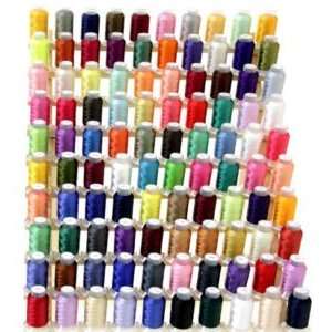  100 Large Spools Embroidery Machine Thread Arts, Crafts & Sewing