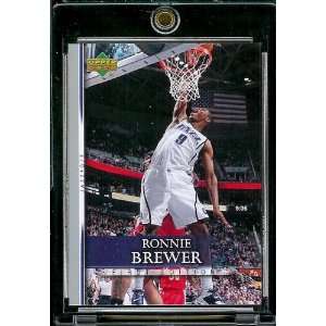  2007 08 Upper Deck First Edition # 79 Ronnie Brewer   NBA 