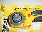 OLFA 45mm Deluxe Ergonomic Rotary Cutter RTY 2/DX