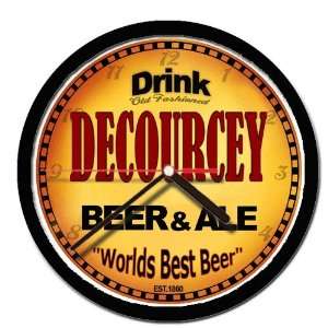  DECOURCEY beer ale cerveza wall clock 