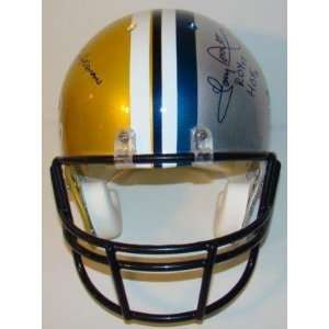 Tony Dorsett Autographed Helmet   Pitt 1 1 JSA   Autographed NFL 