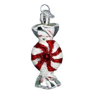  Old World Christmas Peppermint Candy Glass Ornament