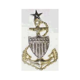  Mayer mill Brass Coast guard anchor plq 4   sr chief