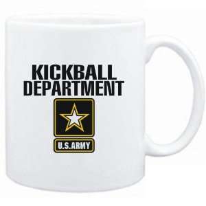  Mug White  Kickball DEPARTMENT / U.S. ARMY  Sports 