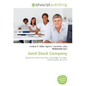  Joint Stock Company (9786133739239) Books