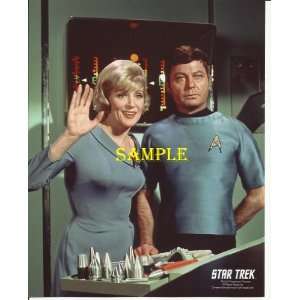  Star Trek Original Series DeForest Kelley Majel Barrett in 
