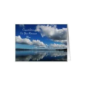  Mum Retirement   Cloud Reflections Card Health & Personal 