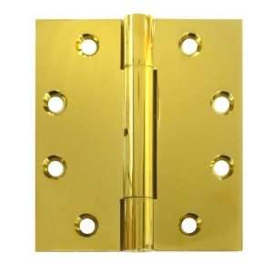 Deltana CSB45CR003 CROWN Lifetime Polished Brass Full Mortise Door Hin