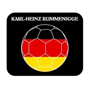  Karl Heinz Rummenigge (Germany) Soccer Mouse Pad 