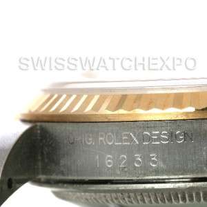 Rolex Datejust Steel and 18k Yellow Gold 16233 Unworn Watch  