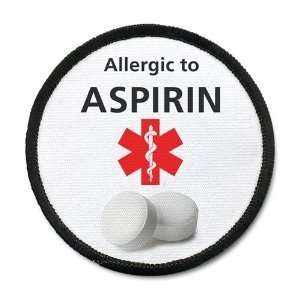  Creative Clam Allergic To Aspirin Black Rim Medical Alert 