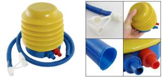 Balloon Air Toys Blue Yellow Hand Foot Plastic Pump  