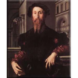  Portrait of Bartolomeo Panciatichi 13x16 Streched Canvas 