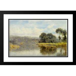  Leader, Benjamin Williams 40x28 Framed and Double Matted A 