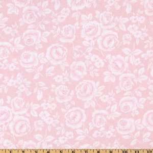  108 Flourish Quilt Backing Roses Pink Fabric By The Yard 