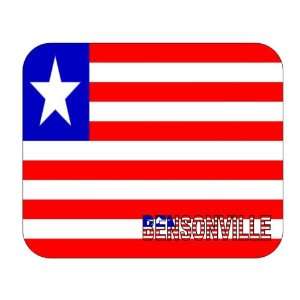  Liberia, Bensonville Mouse Pad 